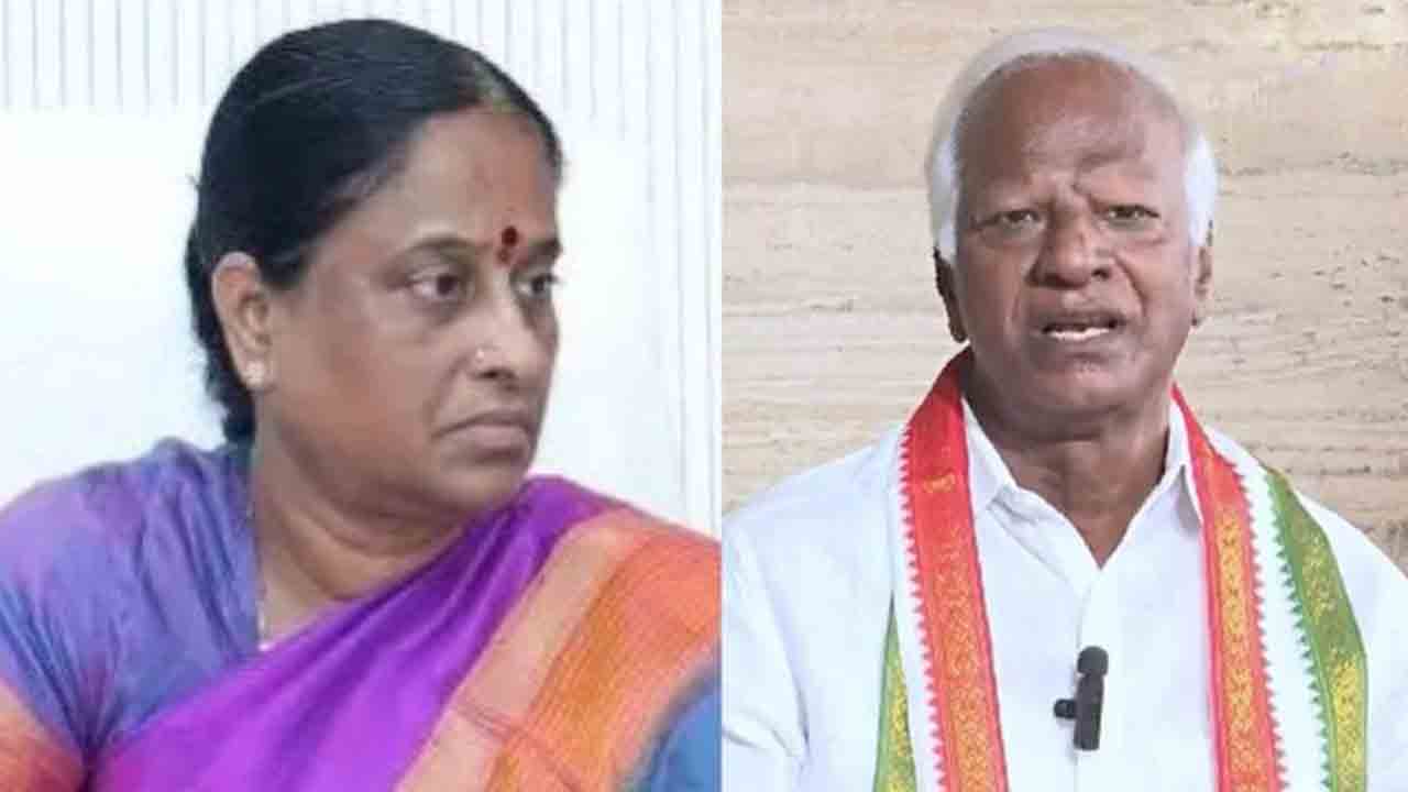 Konda Surekha | ప్రజా భవన్‌లో ఏఐసీసీ సెక్రటరీ సచిన్ సావంత్‌ను కలిసిన కొండా సురేఖ
