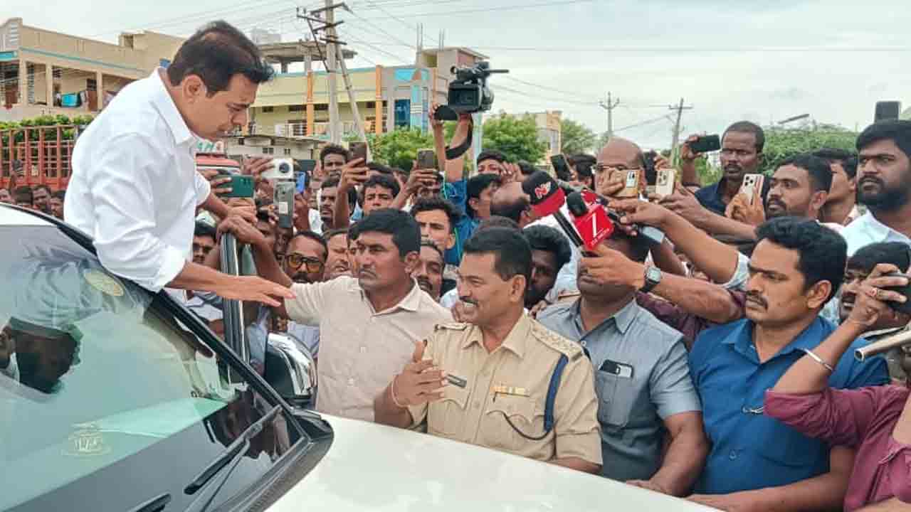 KTR | ఎన్ని అడ్డంకులు సృష్టించినా కన్నెపల్లి వెళ్లి తీరుతా : కేటీఆర్‌