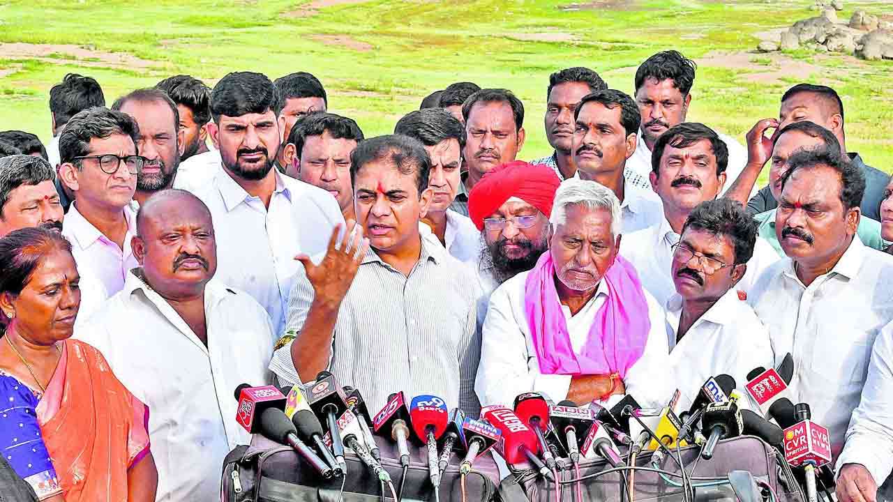 KTR | రైతులు తిరగబడితే రేవంత్‌కు హిట్లర్‌ గతే!.. కేటీఆర్ ధ్వజం