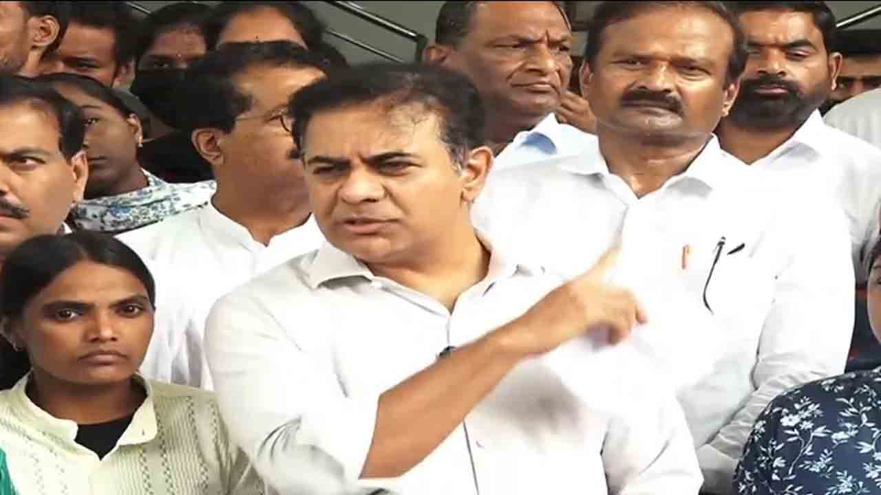 KTR | చేతకాని వాళ్లు సవాల్‌ ఎందుకు చేయాలి?.. మంత్రి జూపల్లికి దమ్ముంటే గన్‌పార్క్‌ వద్దే ఉండాలి : కేటీఆర్‌