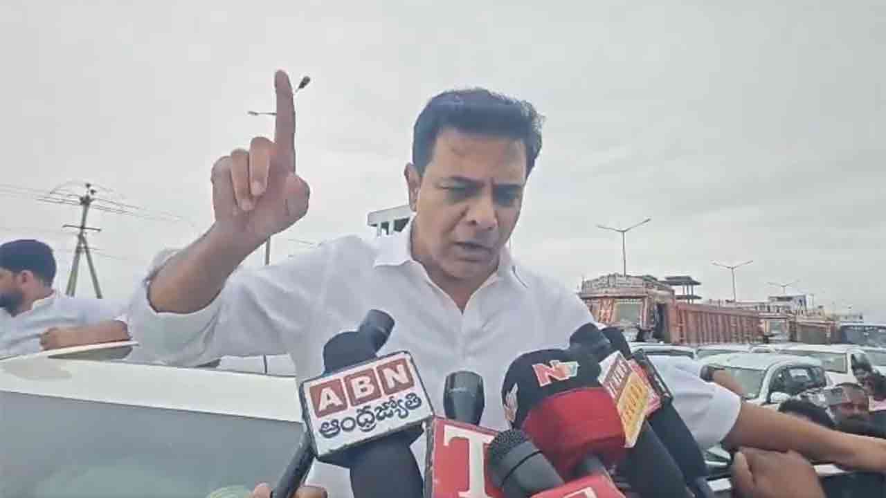 KTR | ఎన్ని అడ్డంకులు సృష్టించినా కన్నెపల్లి పర్యటనకు వెళ్తాం: కేటీఆర్