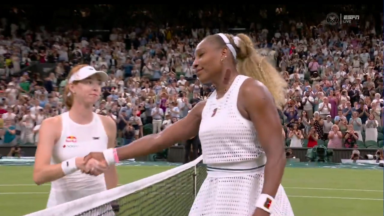 Serena Williams: వింబుల్డ‌న్ సింగిల్స్‌లో ఓడిన సెరీనా విలియ‌మ్స్‌