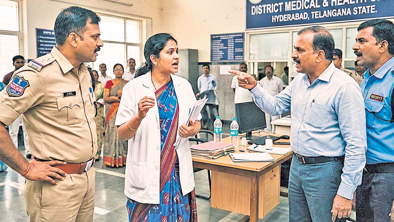 రంగారెడ్డి వైద్యారోగ్య శాఖలో కోల్డ్‌వార్‌
