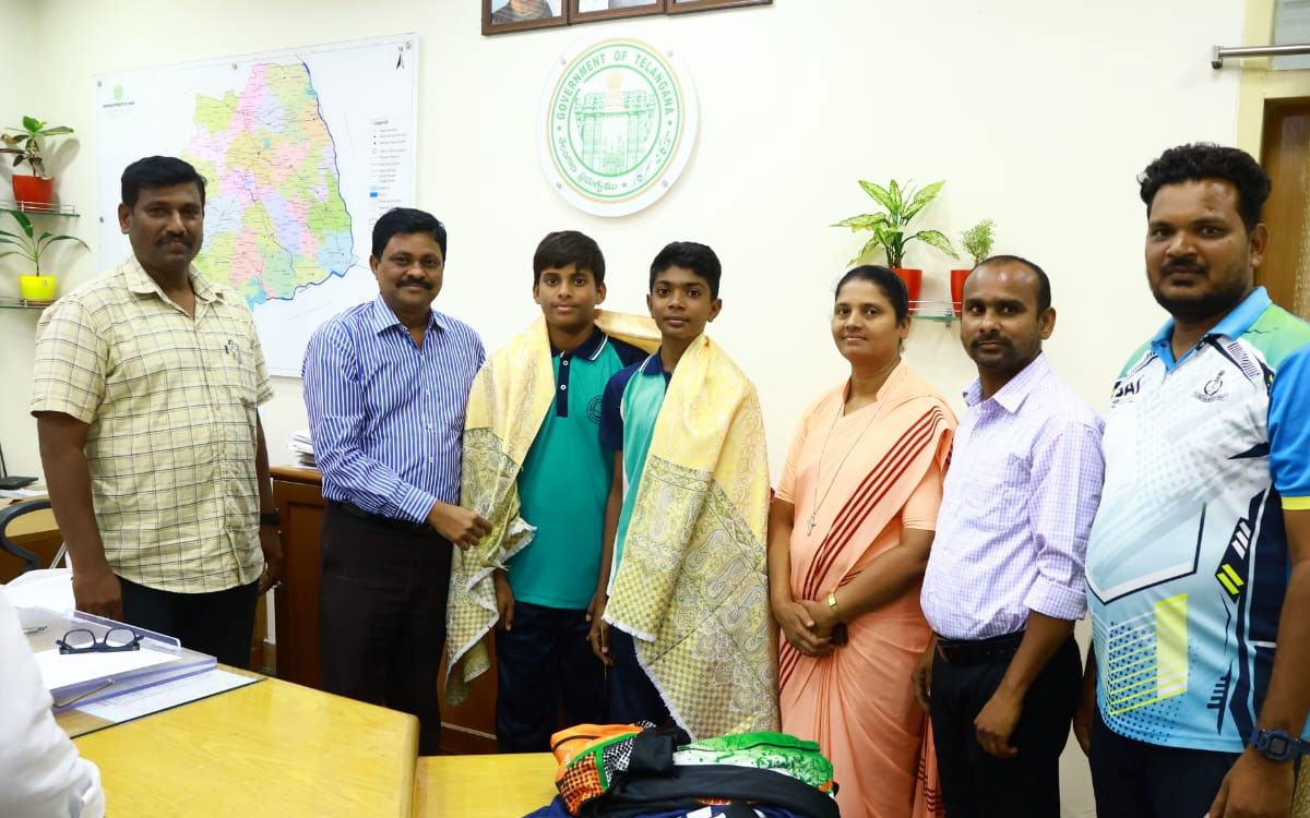 జాతీయ స్థాయి గోల్ షాట్ బాల్ ఛాంపియన్‌షిప్‌న‌కు సెయింట్ మేరీస్ విద్యార్థులు