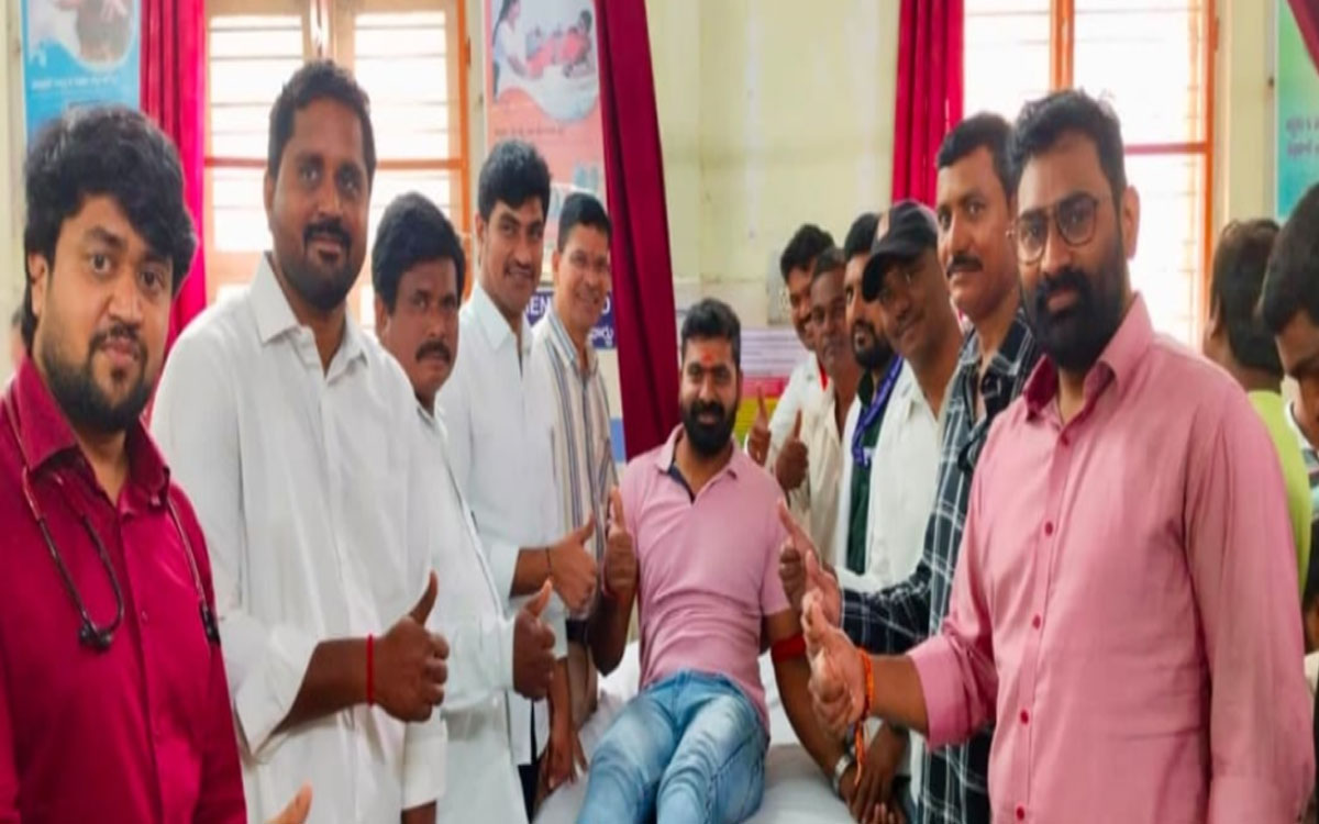 పెనగడప ప్రభుత్వ ఆస్పత్రిలో మెగా రక్తదాన శిబిరం