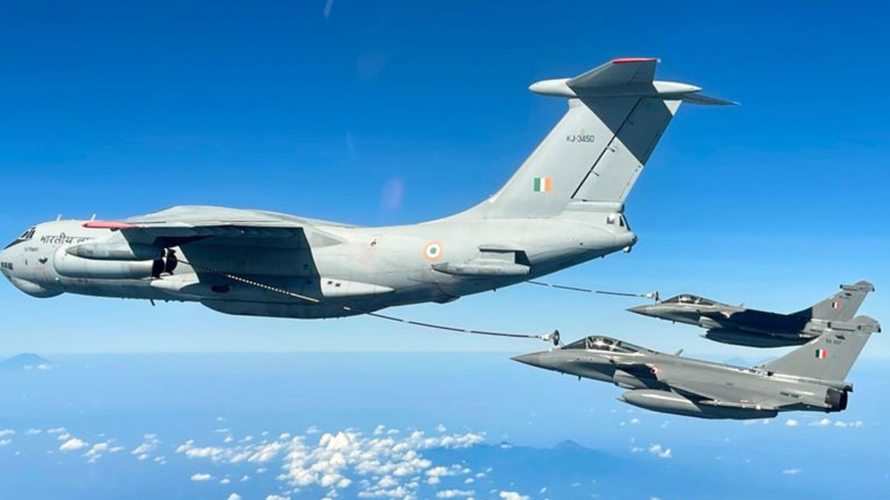 Rafale Fighter Jets: ‘పిచ్ బ్లాక్’ సైనిక విన్యాసాల‌కు.. ఐఏఎఫ్ ర‌ఫేల్ యుద్ధ విమానాలు