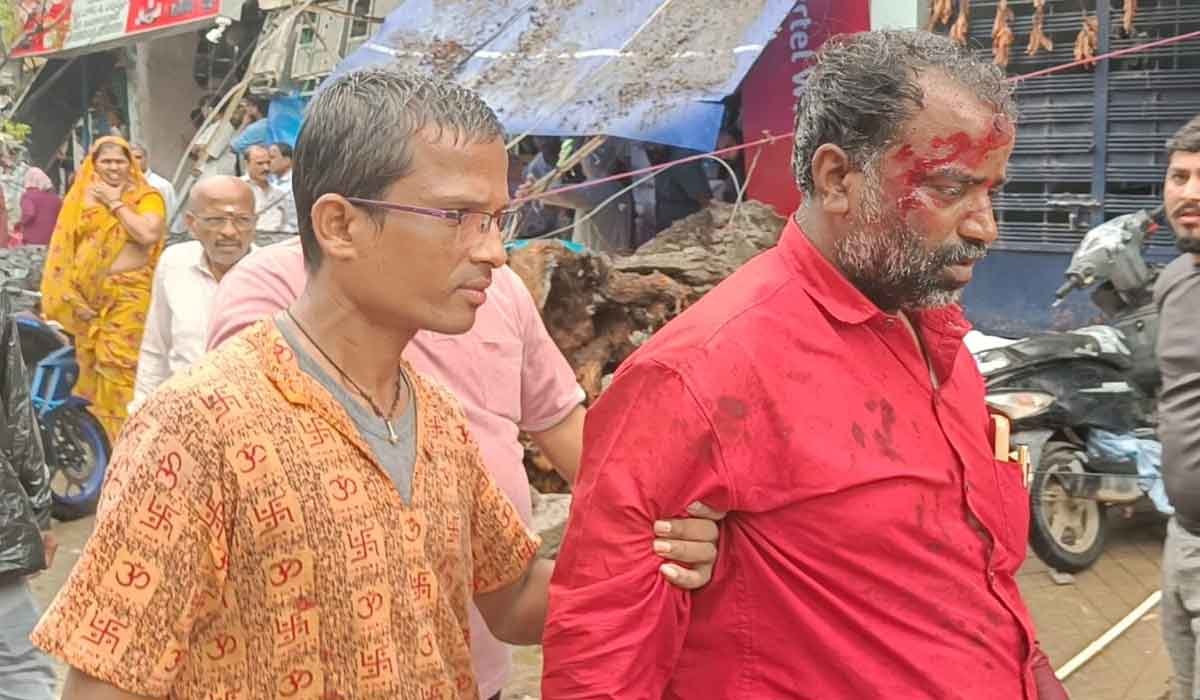 Siricilla | సిరిసిల్ల పెద్ద బజార్లో కూలిన భారీ వృక్షం.. మినీ వ్యాన్‌పై కూలడంతో ఒకరికి గాయాలు