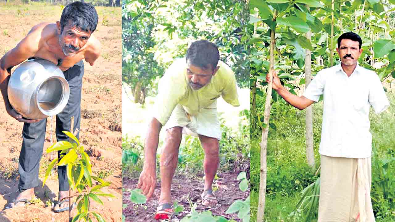 ఒంటి చేత్తో ఓటమిని జయించాడు!