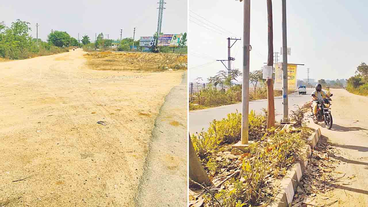 పెండింగ్ పనులపై ప్రభుత్వ నిర్లక్ష్యం