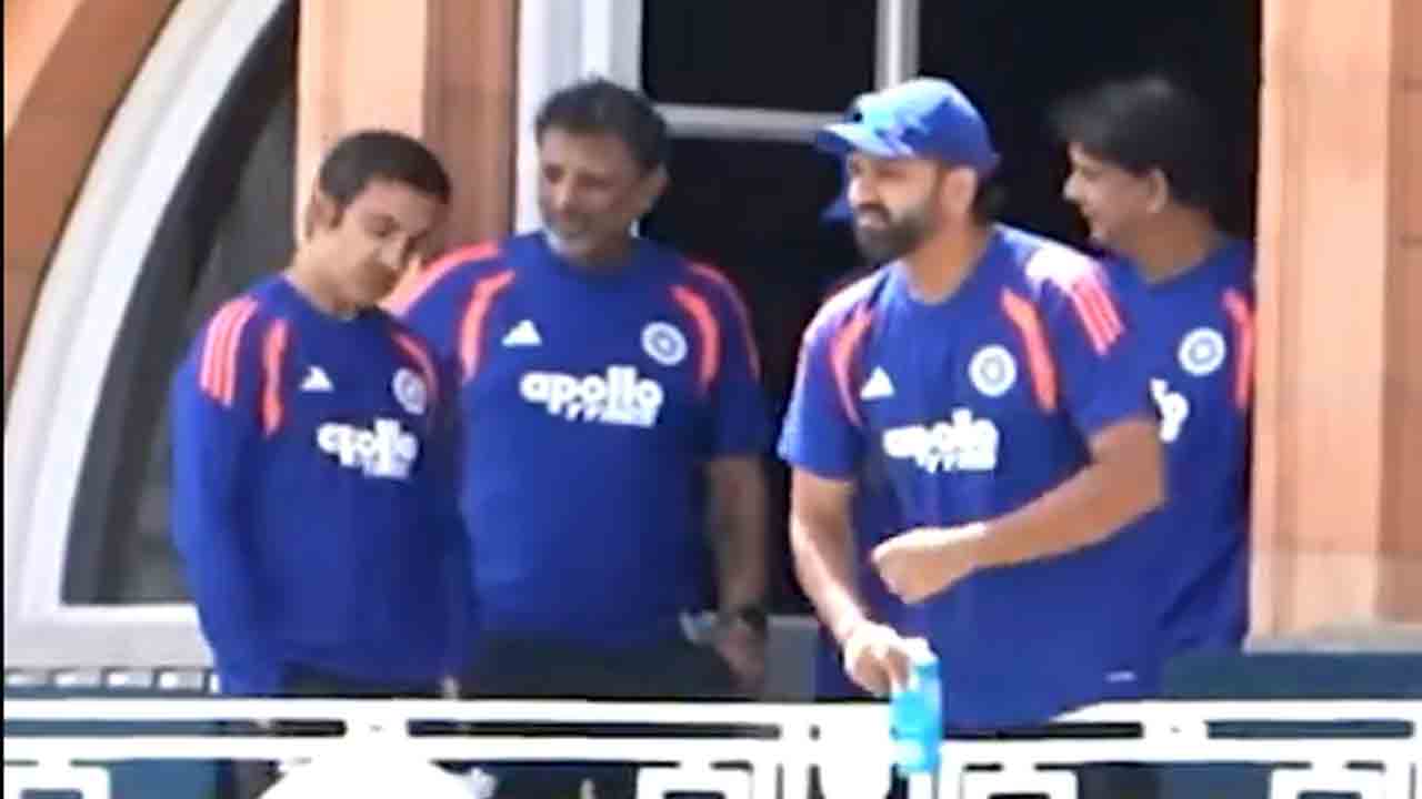 Rohit Sharma | లార్డ్స్ బాల్కనీలో గంభీర్, రోహిత్.. వీడియో..!
