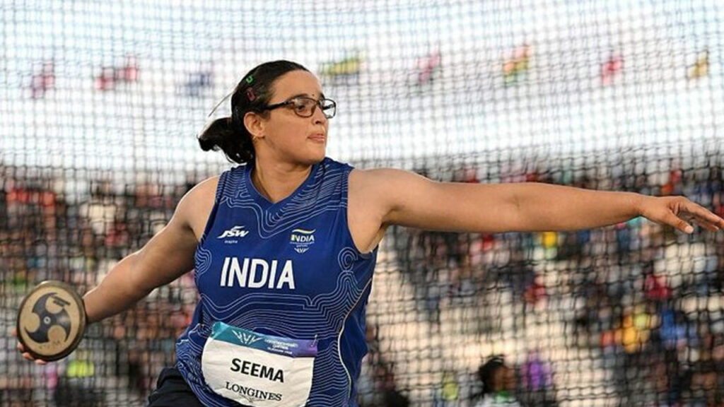 Seema Kaliramna: మ‌హిళ‌ల డిస్క‌స్ త్రోలో కాంస్యం గెలిచిన సీమా