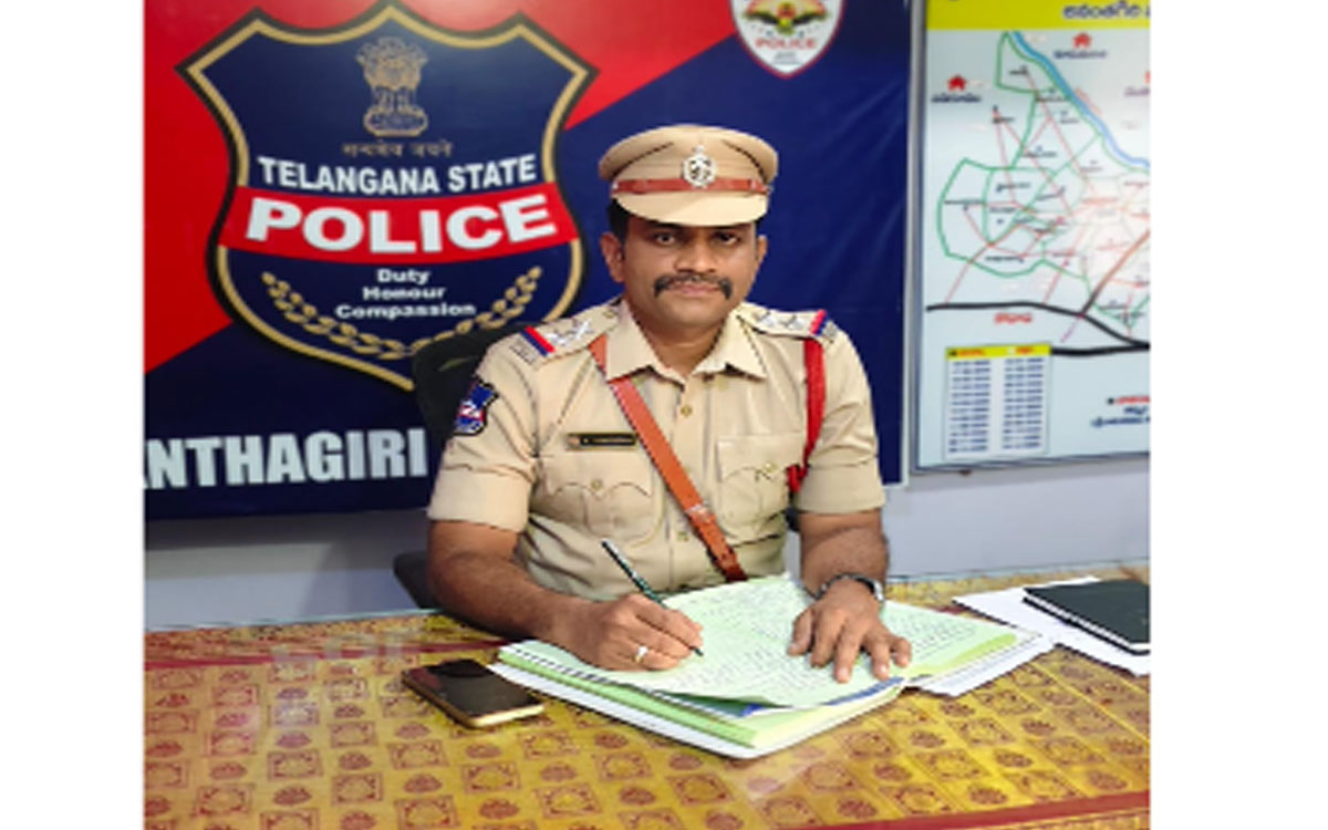 అనంత‌గిరి నూతన ఎస్ఐగా ఎం.ఏడుకొండ‌లు బాధ్య‌త‌లు