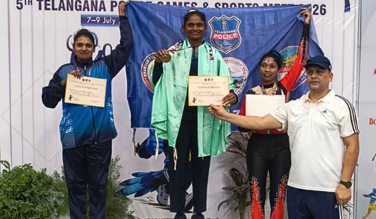 Kamanpur | తెలంగాణ పోలీస్ మీట్ స్పోర్ట్స్‌లో రాణించిన కానిస్టేబుల్ శ్రీలత