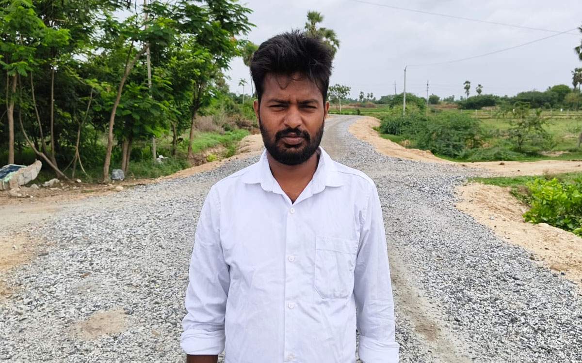 కంకరపై ప్రయాణం... నరకప్రాయం