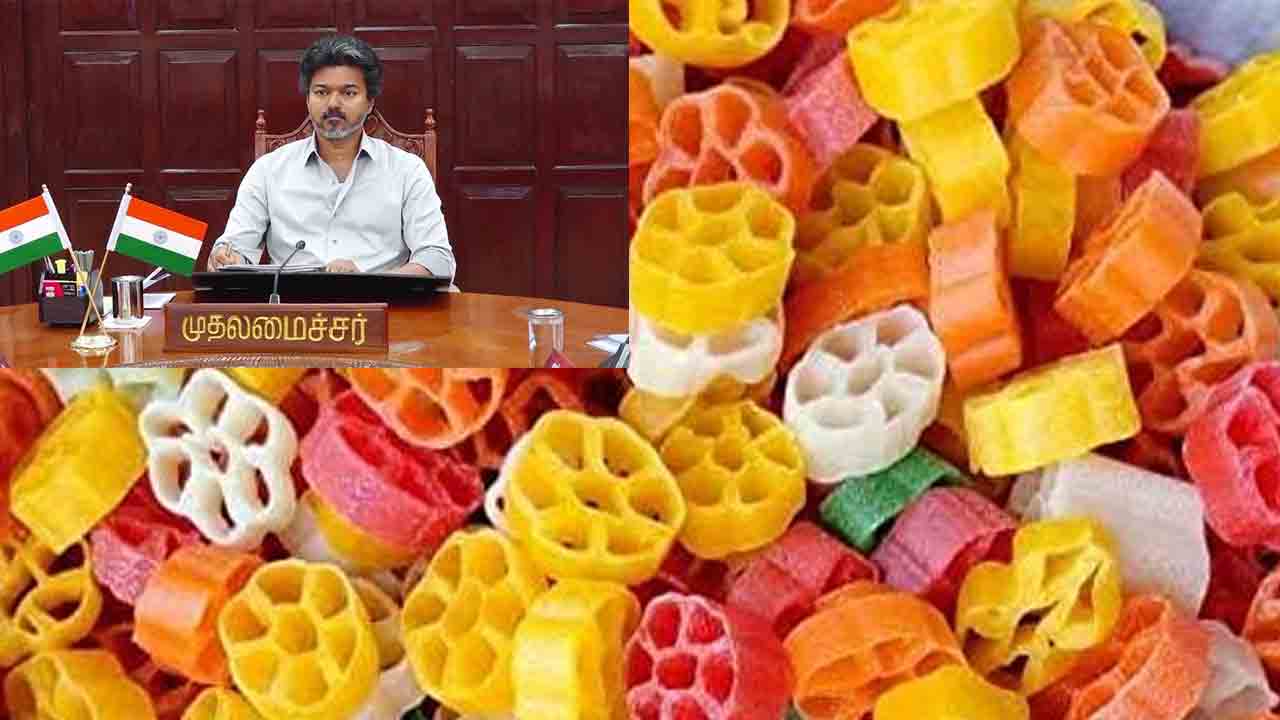 Colour Papadams Ban | రంగురంగు పాపడాలను విక్రయించవద్దు: సీఎం విజయ్‌