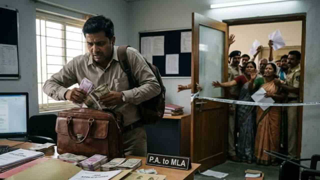 భద్రాచలం ఎమ్మెల్యే పీఏపై కేసు