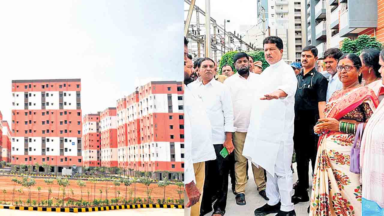 ఖమ్మం వాళ్లకు సిటీలో డబుల్‌ ఇండ్లా!