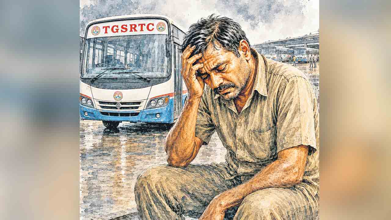 రిటైర్మెంట్‌ ముంగిట సన్పెన్షన్ల ఆట.. బెనిఫిట్స్‌ ఎగ్గొట్టేలా ఆర్టీసీ ఎత్తుగడ
