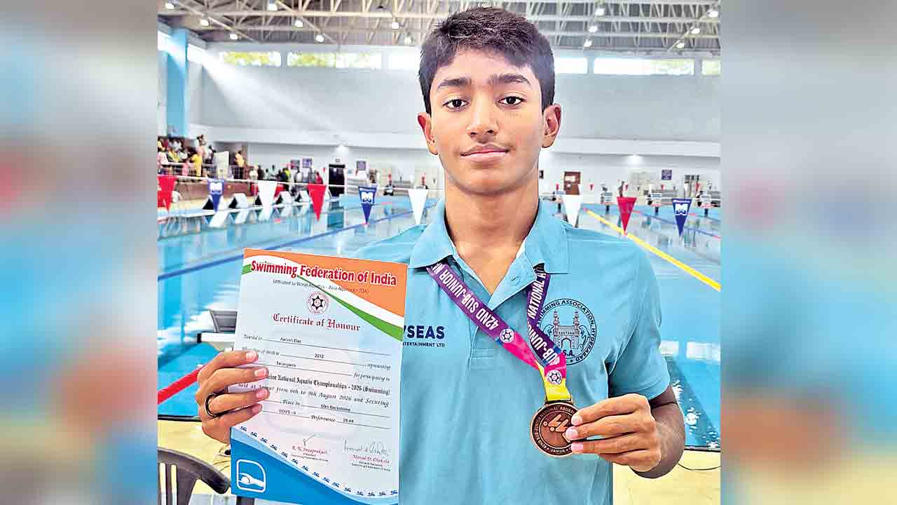 ఆరుష్‌కు కాంస్యం