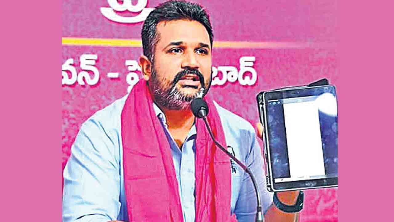 ఫోర్త్‌ సిటీ కాదు.. ఫోర్‌ బ్రదర్స్‌ సిటీ.. బీఆర్‌ఎస్‌ అధికార ప్రతినిధి క్రిశాంక్‌