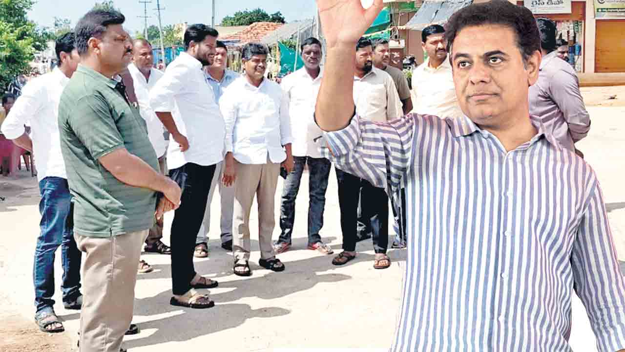 నేడు సిరిసిల్లకు కేటీఆర్‌.. నియోజకవర్గంలో పర్యటన