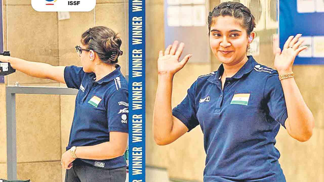 ఇషా @ 1.. ఐఎస్‌ఎస్‌ఎఫ్‌ ర్యాంకుల్లో అగ్రస్థానం