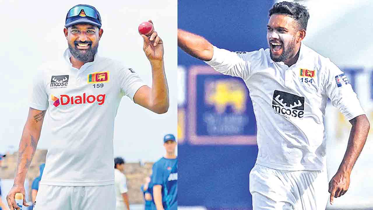 ముప్పంతా ఆ ఇద్దరితోనే.. ప్రభాత్‌, మెండిస్‌తో భారత్‌కు తిప్పలు