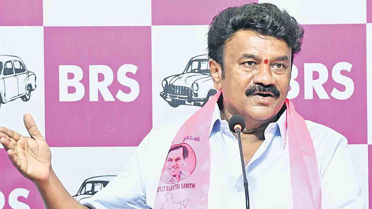 కమీషన్ల కోసమే 22ఏ బాగోతం.. బీఆర్‌ఎస్‌ఎల్పీ డిప్యూటీ లీడర్‌ తలసాని
