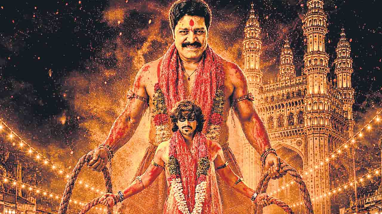 పోతురాజు ఆహార్యంలో మేఘాంశ్‌