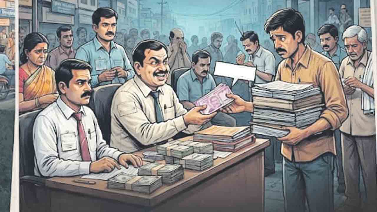 ‘టౌన్‌ ప్లానింగ్‌’లో వసూళ్ల దందా.. ముడుపులు అందితేనే భవన నిర్మాణాలకు అనుమతులు