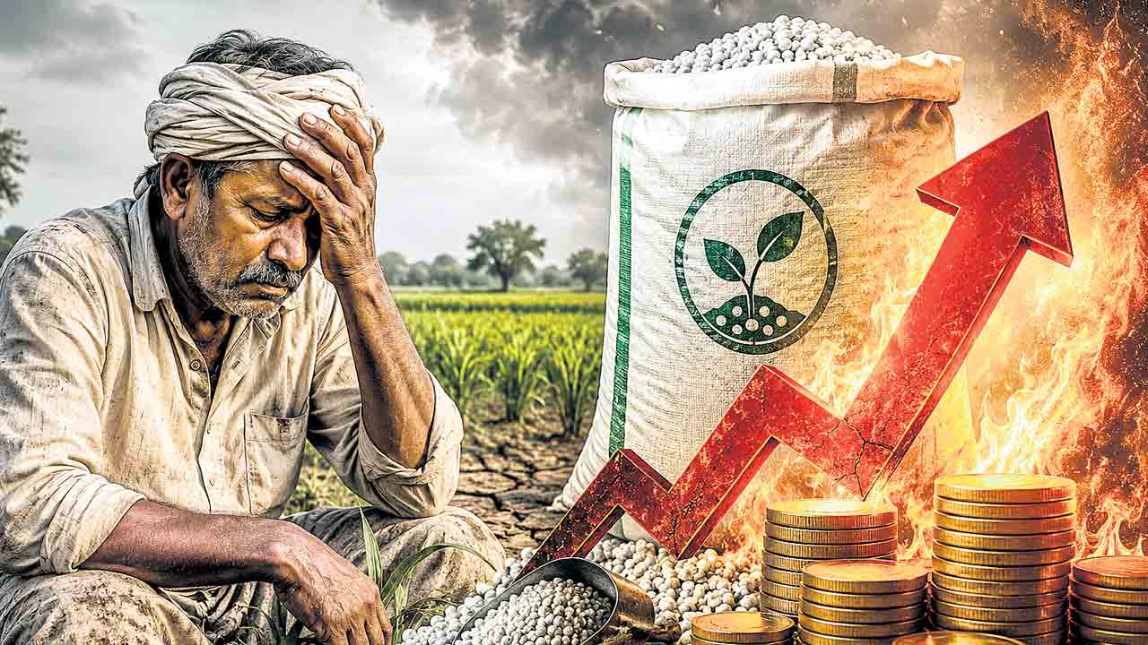 రైతుల పై పొటాష్‌ మంట.. బస్తాపై ఏడాదిలోనే రూ.350 పెంపు