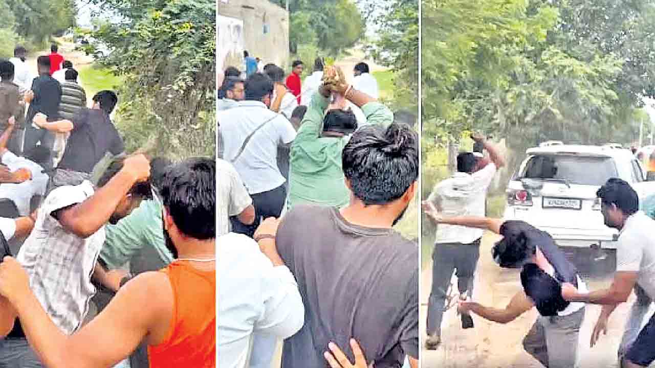 పాఠశాల తనిఖీకి వెళ్లిన సీజేపీపై దాడి.. పలువురికి గాయాలు.. ఊరిలోకి రాకుండా అడ్డుకున్న గ్రామస్తులు