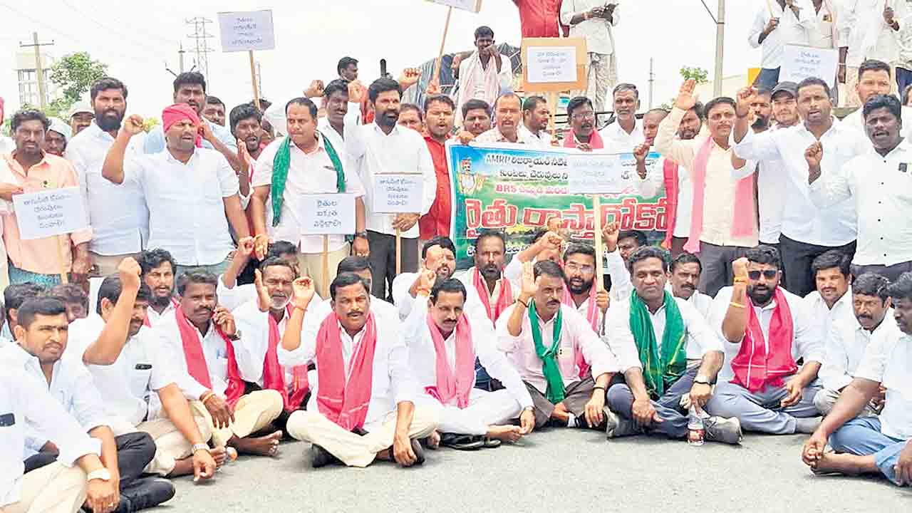 బాబు మెప్పు కోసమే.. కాళేశ్వరం ఎండబెట్టారు!