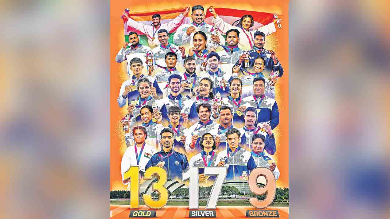 టాప్‌-5లో ముగించి.. కామన్వెల్త్‌లో అదరగొట్టిన భారత్‌ 