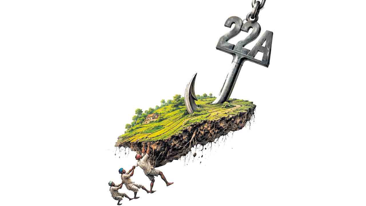 కోటి ఎకరాలపై నిషేధం.. రాష్ట్రం లోని సగం భూమి ‘22-ఏ’ జాబితాలోనే!