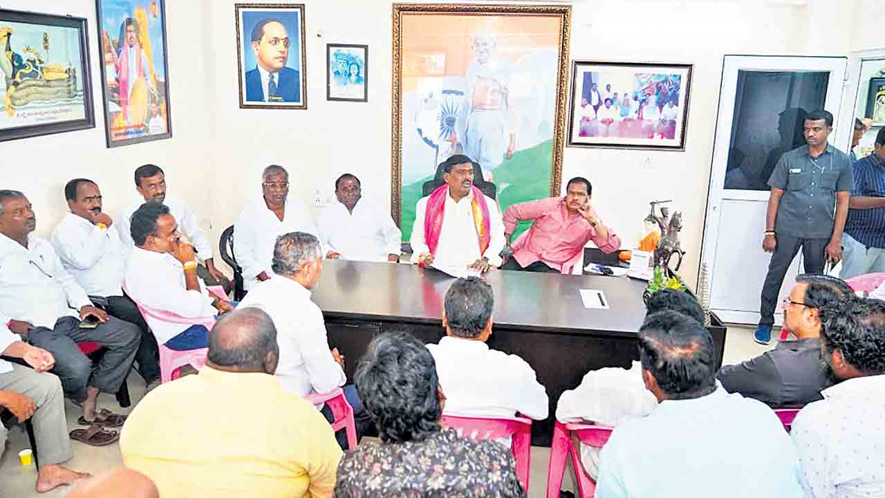 నేడు పటాన్‌చెరులో నిరసన సభ.. హాజరుకానున్న హరీశ్‌రావు