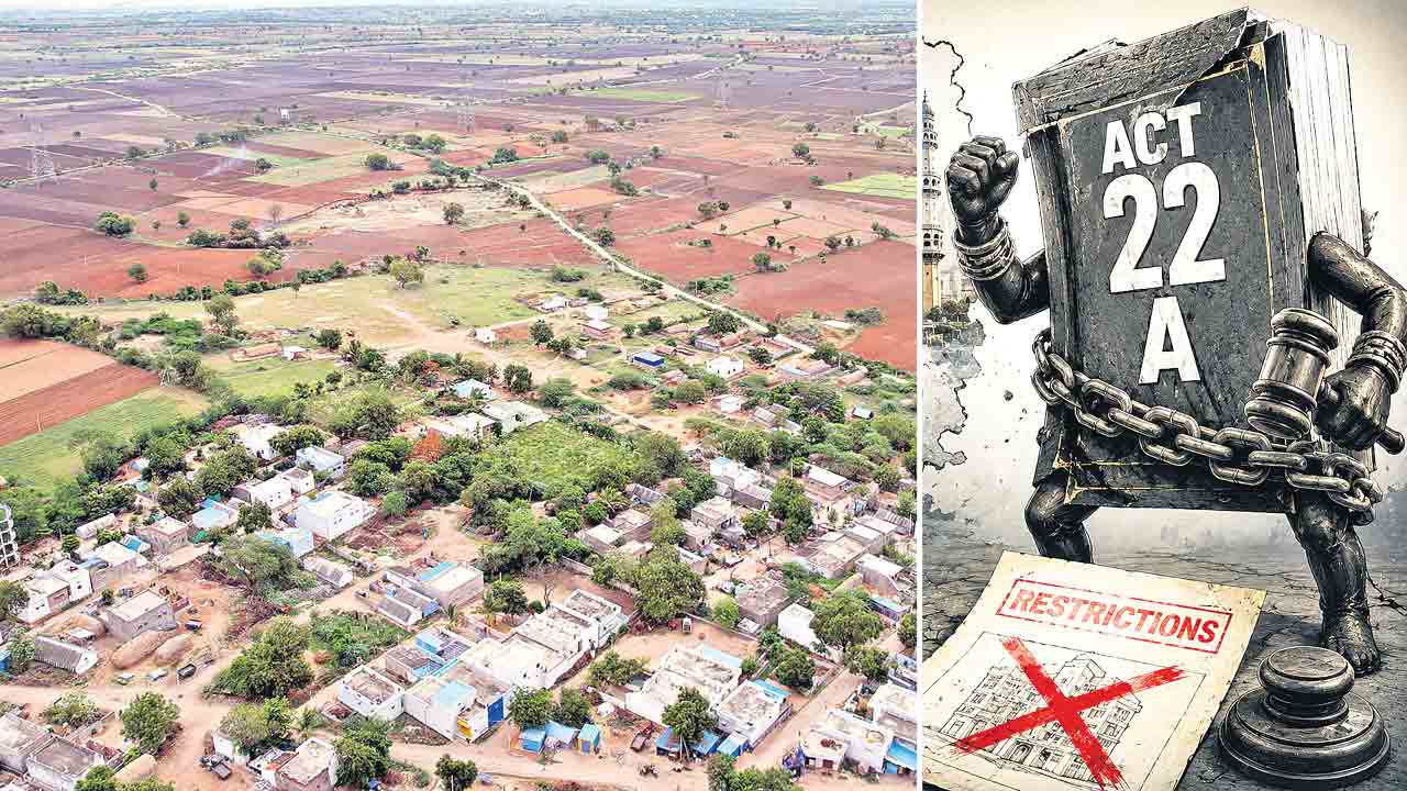 నిషేధిత జాబితాలో 50వేల ఎకరాలు?