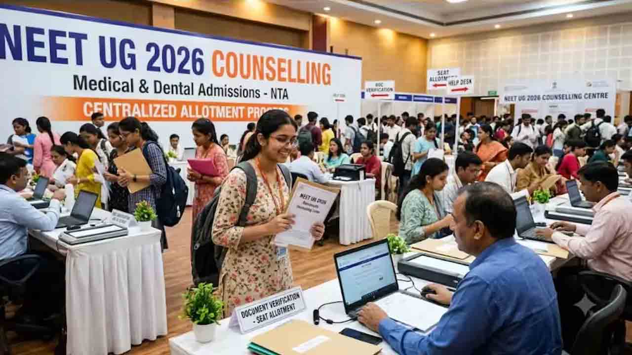 రేపటి నుంచే నీట్‌ యూజీ కౌన్సెలింగ్‌