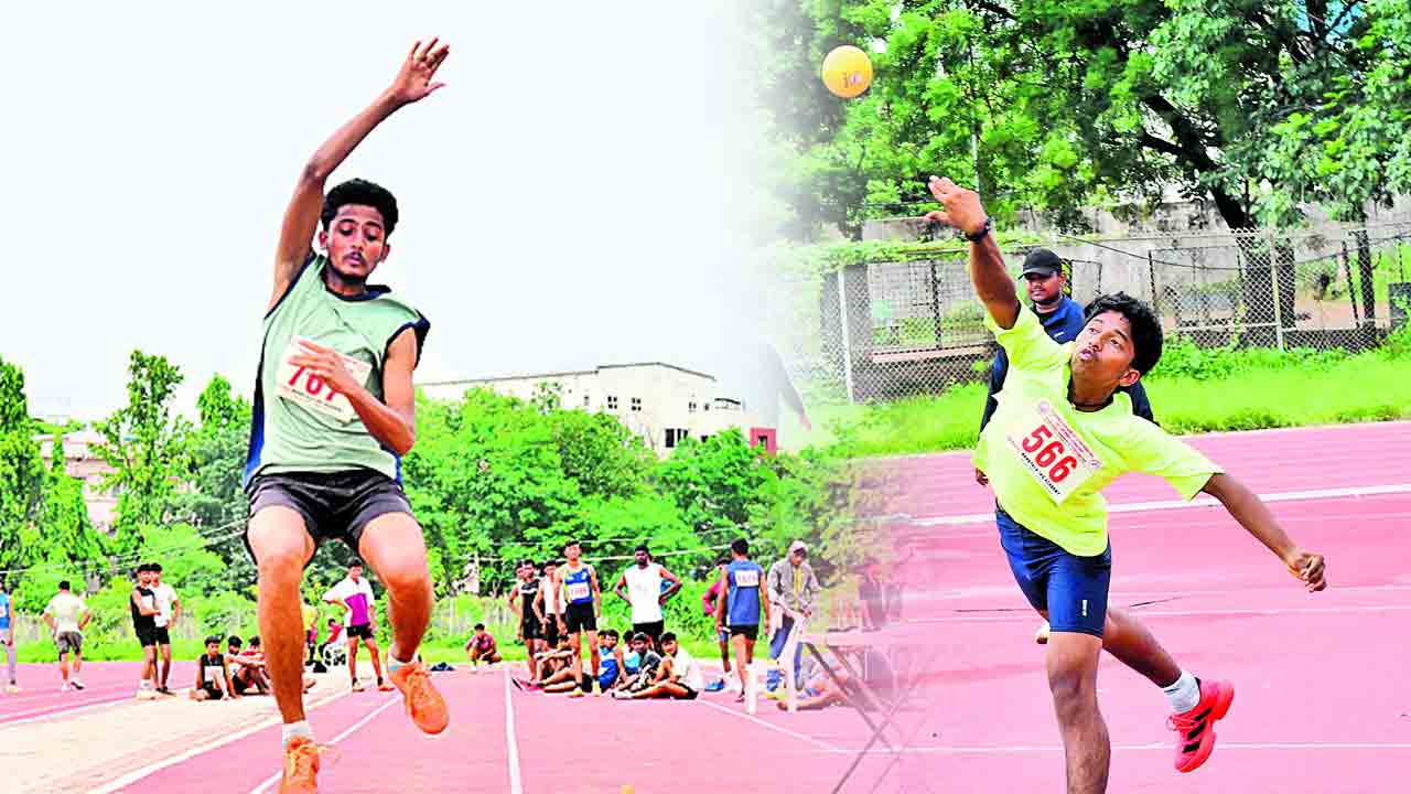 ముగిసిన రాష్ట్రస్థాయి అథ్లెటిక్స్‌ పోటీలు