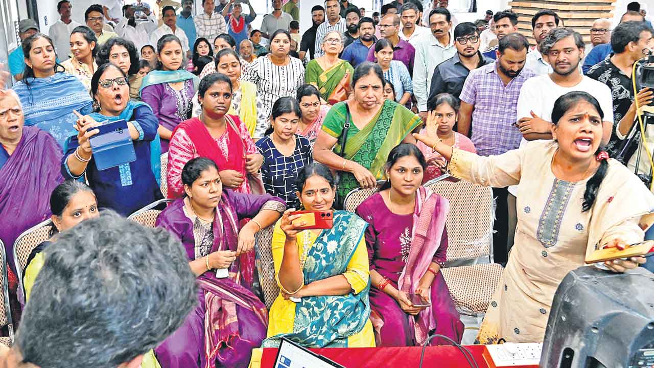 మూసీ బాధితుల ఆగ్రహం