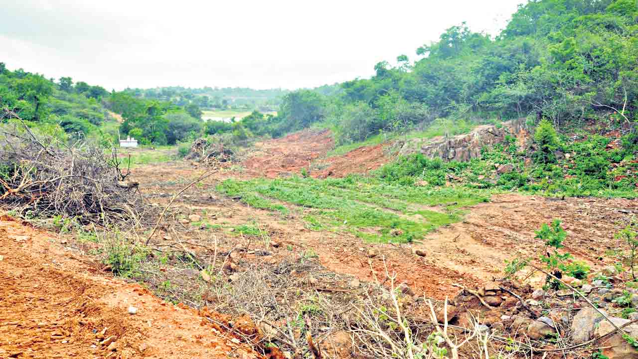 మరో వందెకరాల్లో.. పరిహారం దందా!