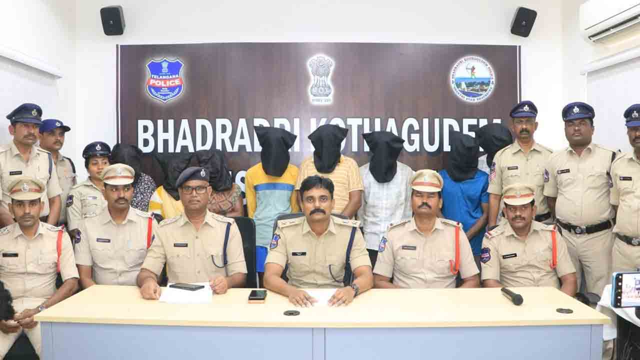 అంతర్రాష్ట్ర దొంగల ముఠా అరెస్ట్