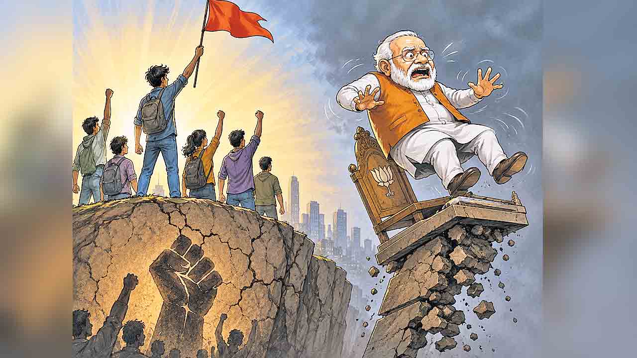 జెన్‌-జీ విజయం.. మోదీ పతనానికి సంకేతం
