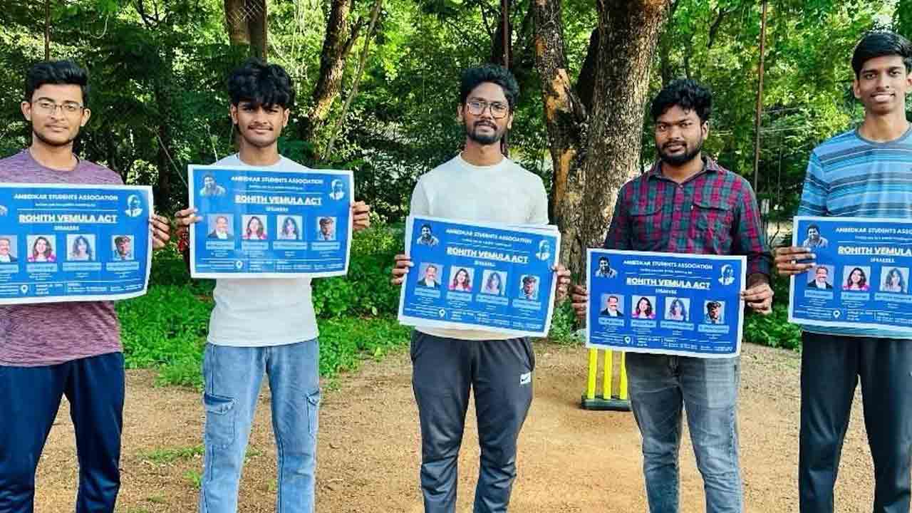 ASA | రోహిత్ వేముల చట్టం ఆవశ్యకతపై రౌండ్‌ టేబుల్‌ సమావేశం.. వాల్ పోస్టర్ల ఆవిష్కరణ