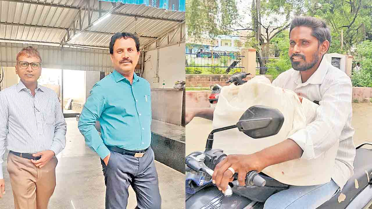 పేరపళ్ల భూఅక్రమాలపై ఆరా