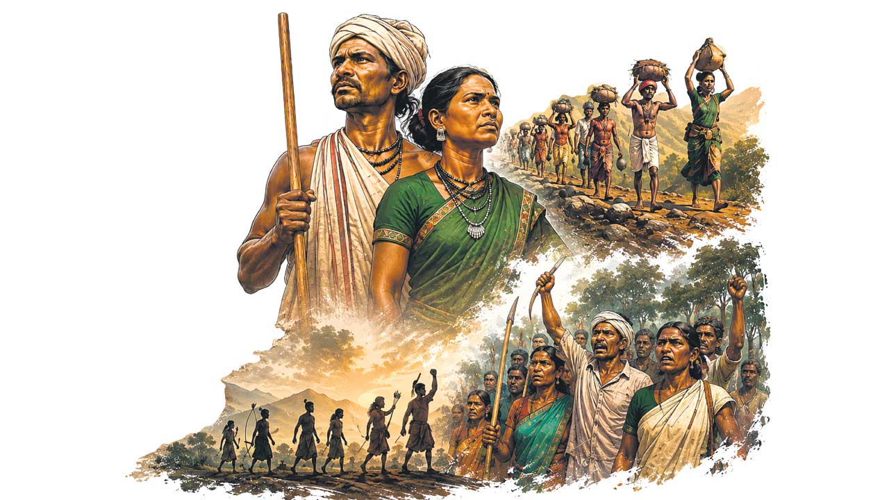 అదివాసుల జీవన పోరాటం