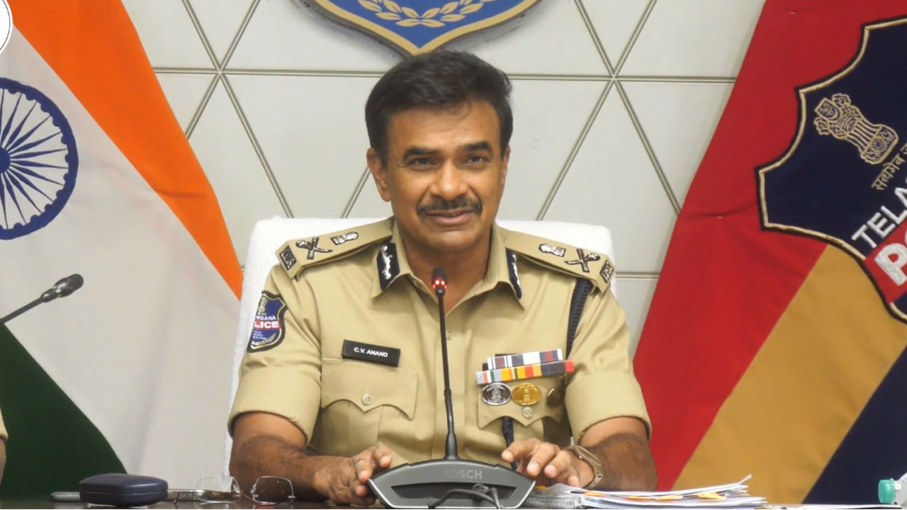 DGP CV Anand | మావోయిజం లేదు.. డ్రగ్స్‌ సమస్యే నేడు ప్రధానం : డీజీపీ సీవీ ఆనంద్‌