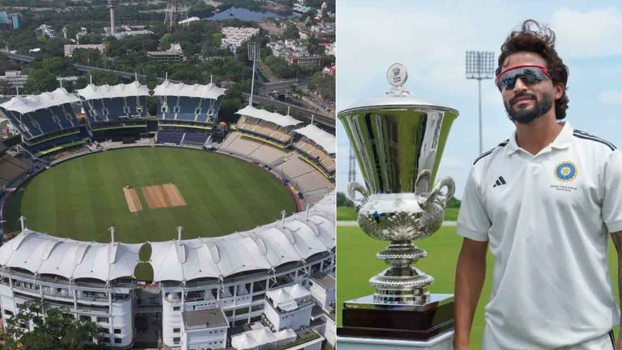 చెన్నైలో దులీప్‌ ట్రోఫీ ఫైనల్‌