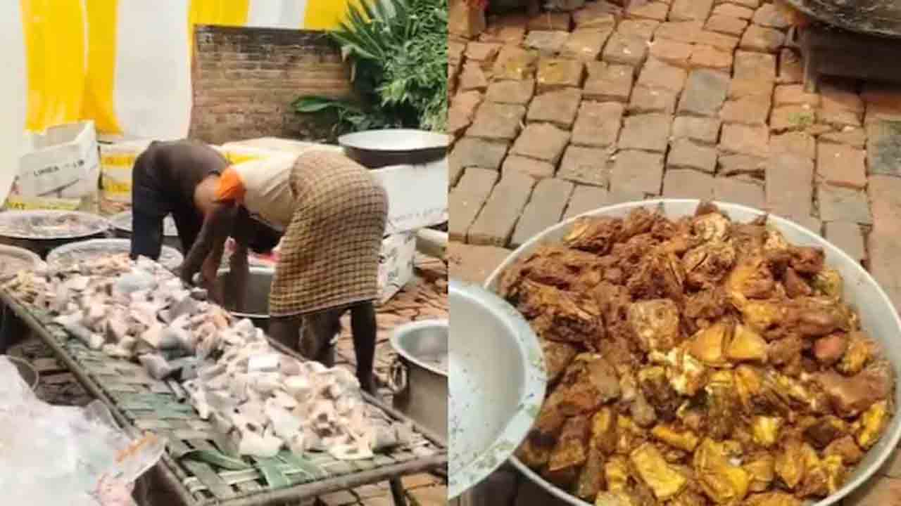 Fish feast at Congress’s Ayodhya event | అయోధ్యలో కాంగ్రెస్‌ పార్టీ కార్యక్రమం.. చేపల విందు ఏర్పాటుపై వివాదం