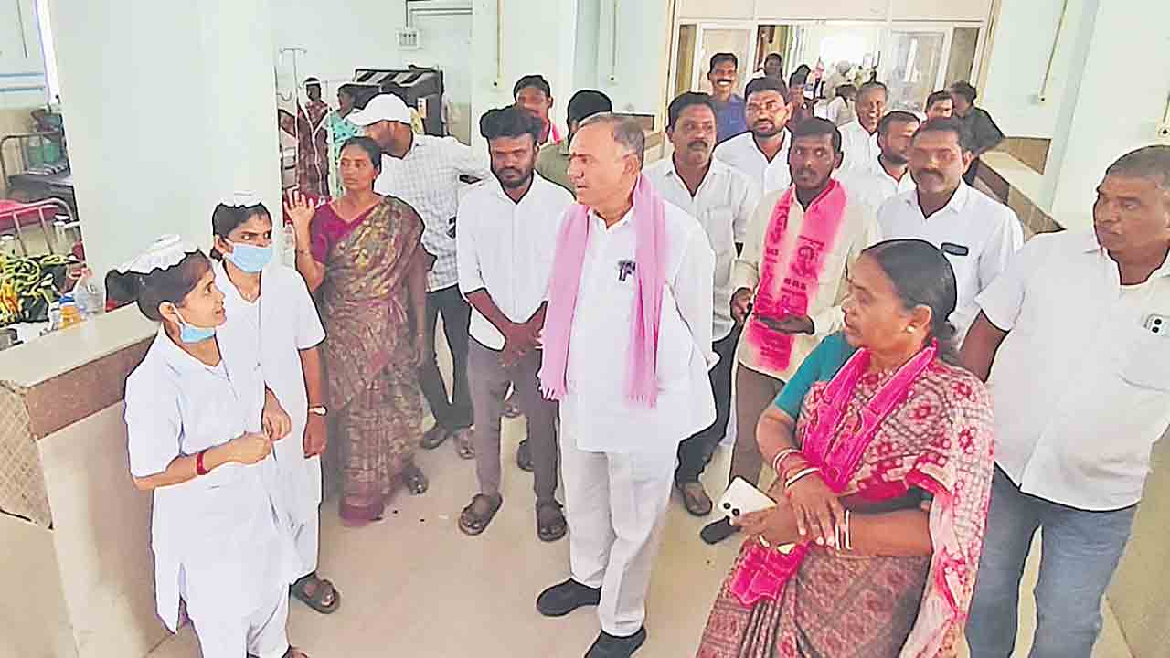 కాంగ్రెస్‌ పాలనలో అందని సర్కార్‌ వైద్యం.. గండ్ర వెంకటరమణరెడ్డి ఆగ్రహం